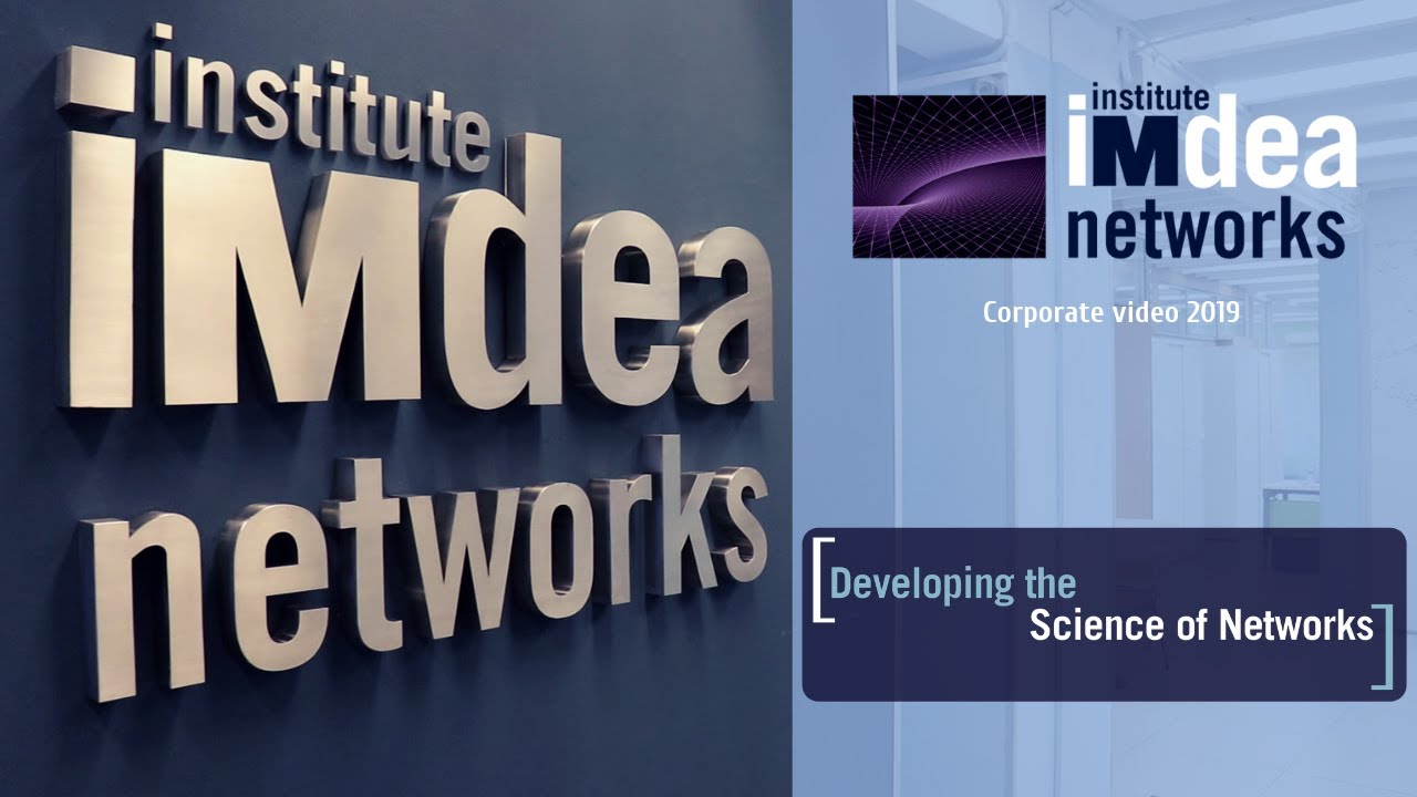 IMDEA Networks Institute Corporate video - Developing the Science of Networks (2021)