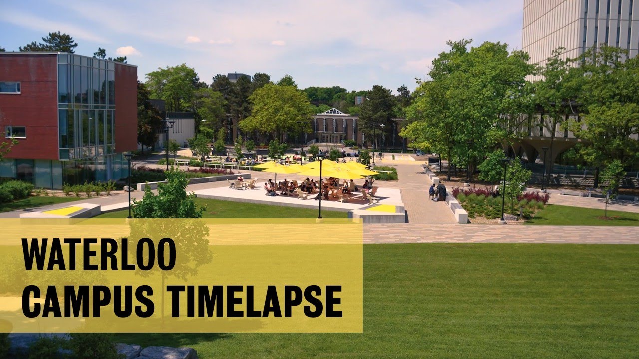Tour the University of Waterloo in under two minutes with our timelapse video