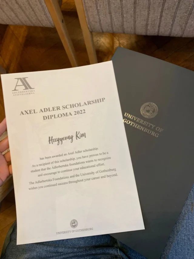 Axel Adler Scholarship
