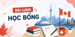 bài luận học bổng Canada