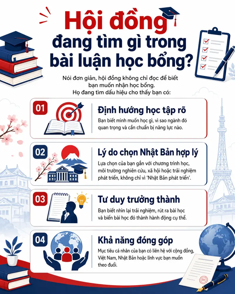 Bài luận học bổng Fast Retailing/UNIQLO cần chứng minh điều gì?
