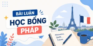 bài luận học bổng Pháp, thư động lực xin học bổng Pháp