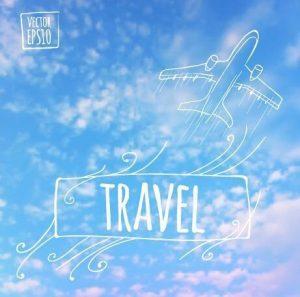 blurred summer travel creative background 545504