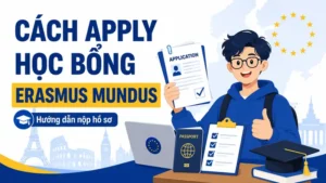 cách apply học bổng Erasmus Mundus