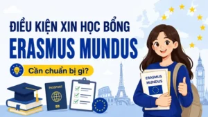 điều kiện xin học bổng Erasmus Mundus