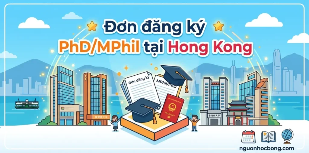 Đơn đăng ký PhD/MPhil tại Hong Kong: kế hoạch nghiên cứu