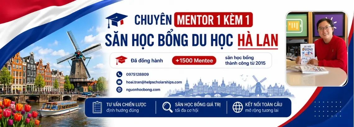 Học bổng du học hà lan