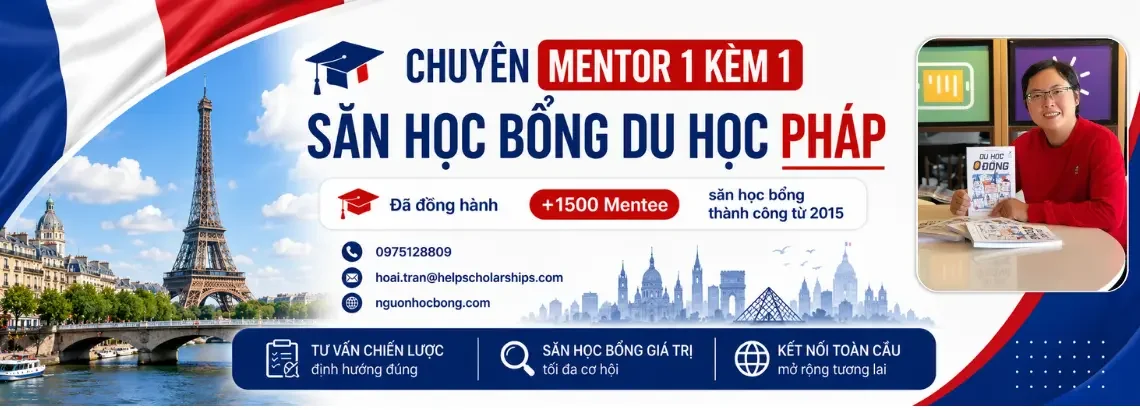 Học bổng du học pháp
