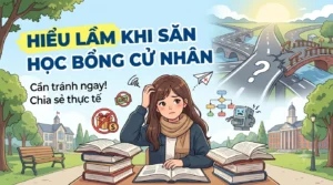 hiểu lầm khi săn học bổng cử nhân