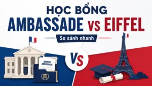 học bổng Ambassade vs Eiffel