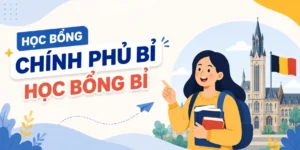học bổng chính phủ Bỉ, học bổng Bỉ