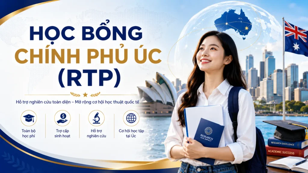 HỌC BỔNG CHÍNH PHỦ ÚC (RTP)