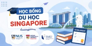 học bổng du học Singapore, học bổng NUS, học bổng NTU, học bổng SMU