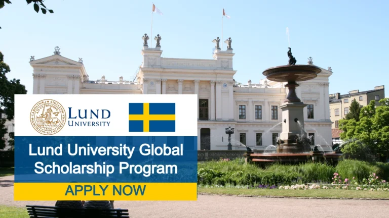 Học bổng Lund University Global Scholarship (LUGS) do Đại học Lund