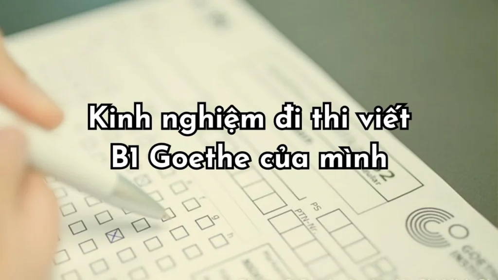 Kinh nghiệm thi B1