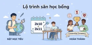 Lộ trình săn học bổng cử nhân cho 2k10 và 2k11