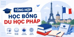 tổng hợp học bổng du học Pháp, học bổng du học Pháp